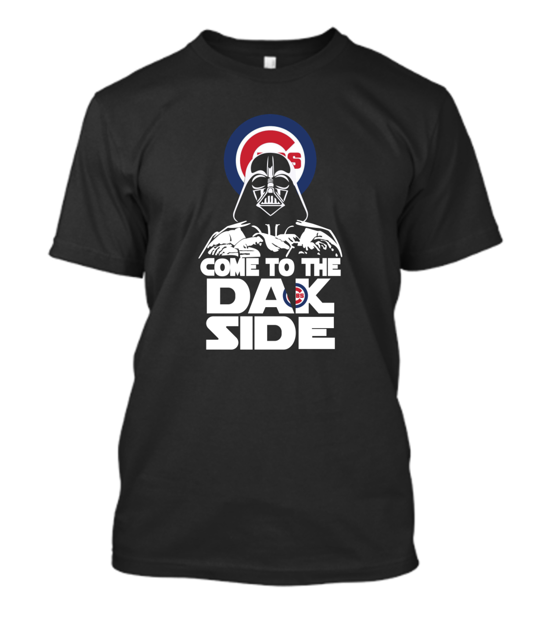 Come To The Dark Side Darth Vader Chicago Cubs Fans T-Shirt