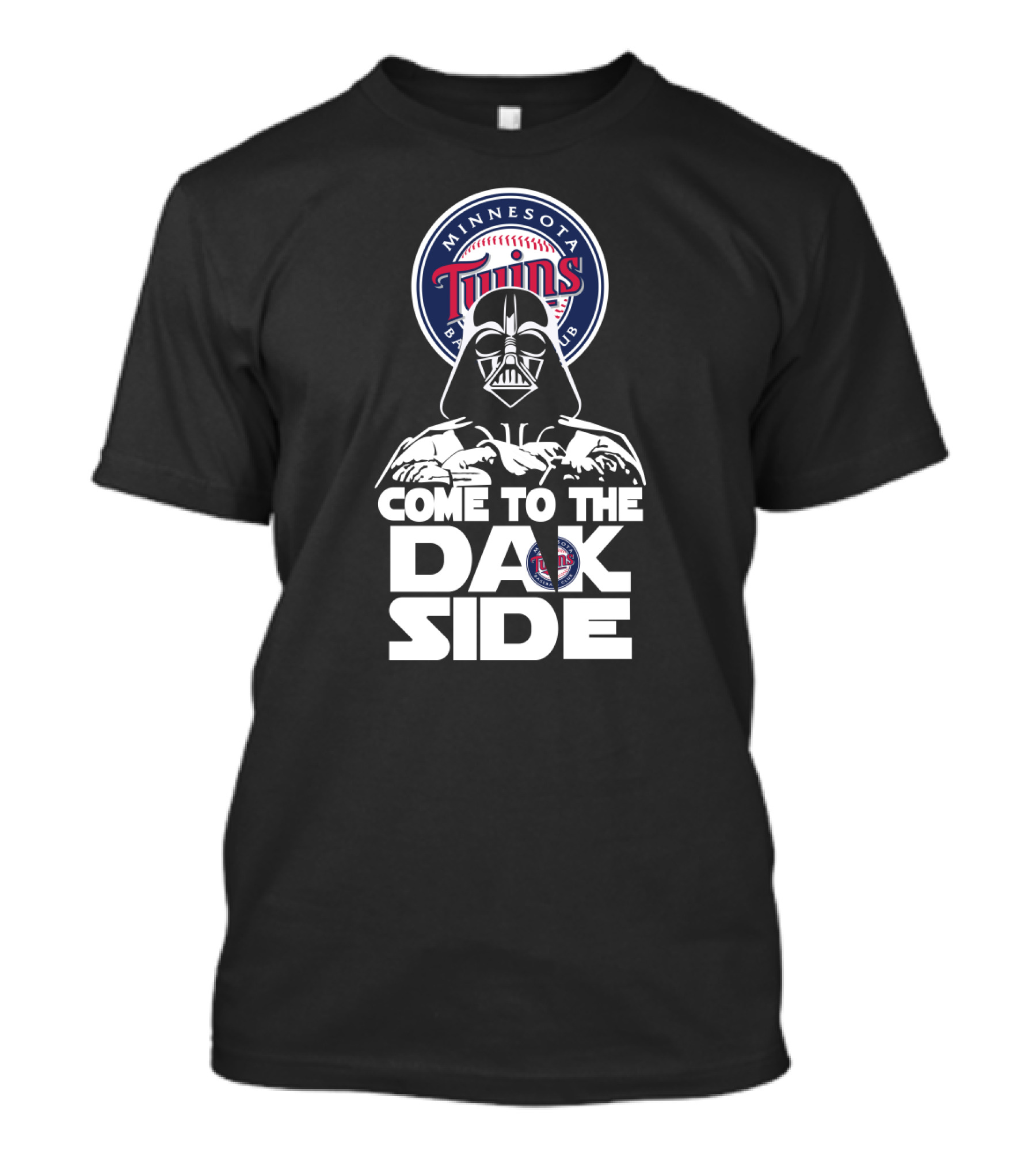 Come To The Dark Side Darth Vader Minnesota Twins Baseball T-Shirt