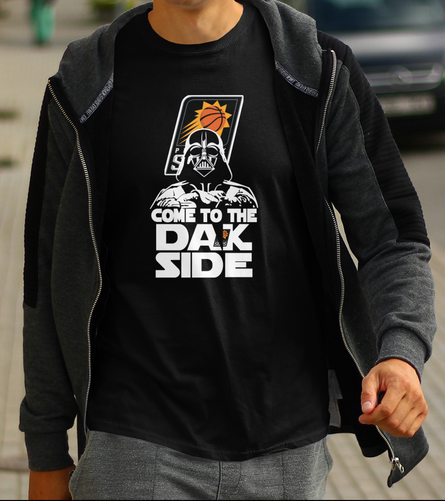 Darth Vader Come To The Dark Side Phoenix Suns Fans T-Shirt