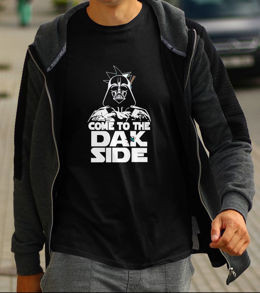Come To The Dak Side Darth Vader San Jose Sharks Fans T-Shirt