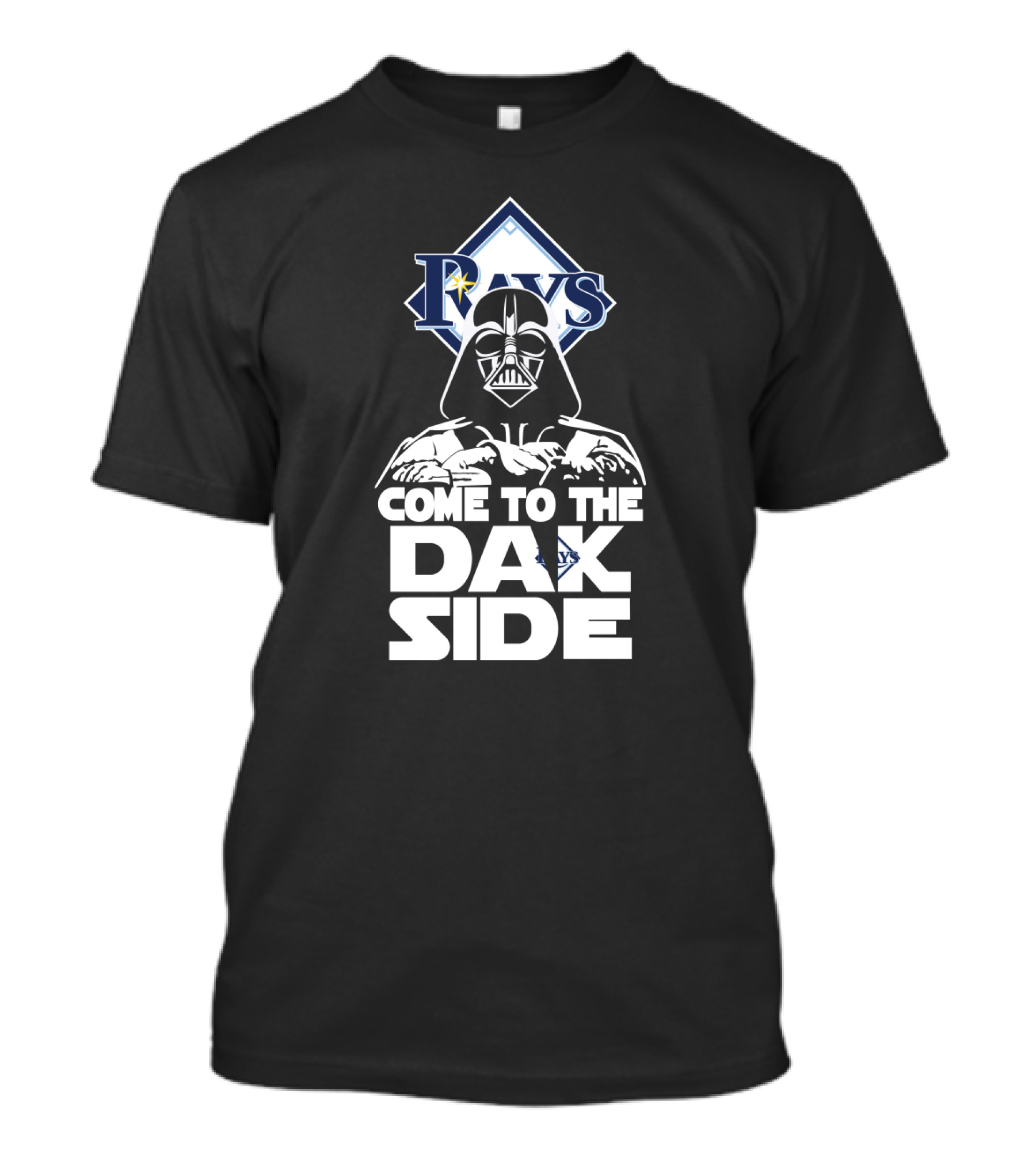 Tampa Bay Rays Come To The Dark Side Featuring Darth Vader T-Shirt