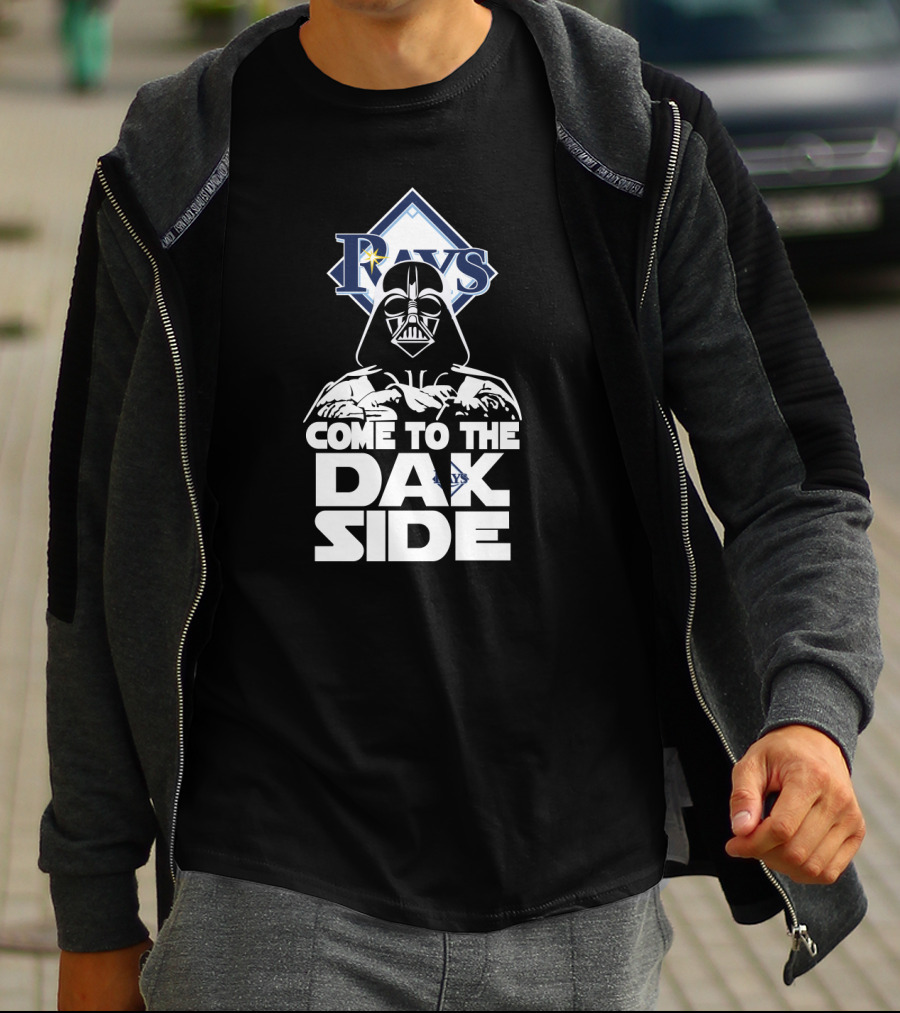 Tampa Bay Rays Come To The Dark Side Featuring Darth Vader T-Shirt