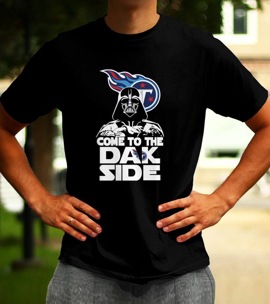 Darth Vader Tennessee Titans Come To The Dak Side T-Shirt