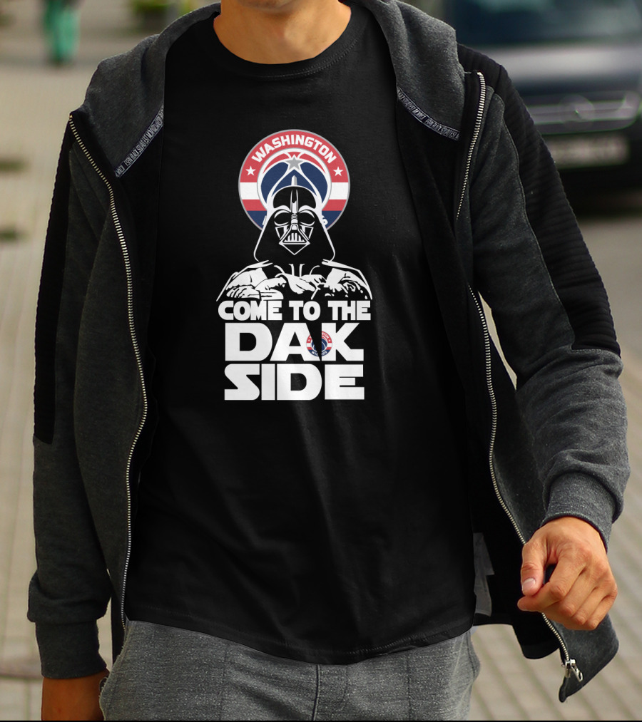 Darth Vader Come To The Dark Side Washington Wizards Fans T-Shirt