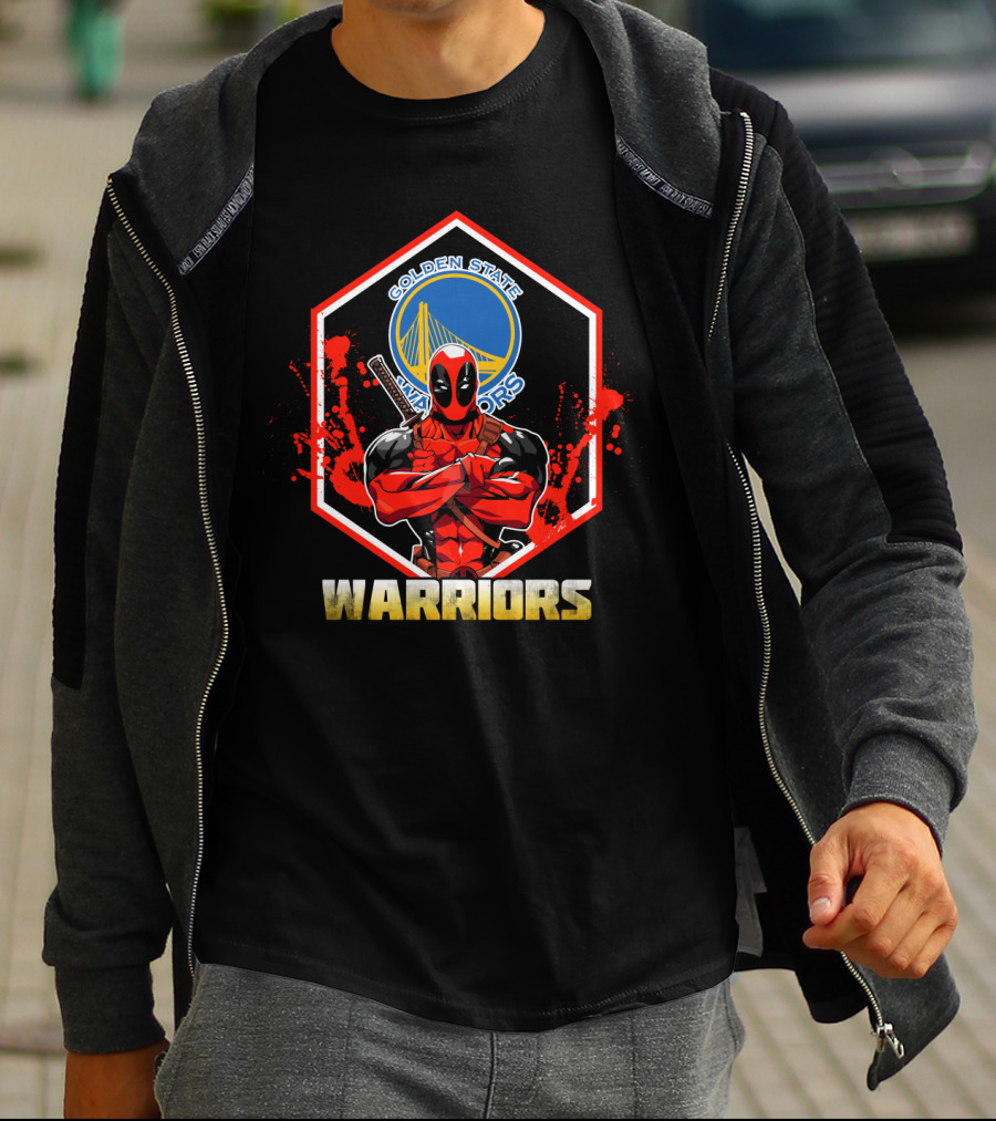 Deadpool Golden State Warriors Fans Warriors T-Shirt
