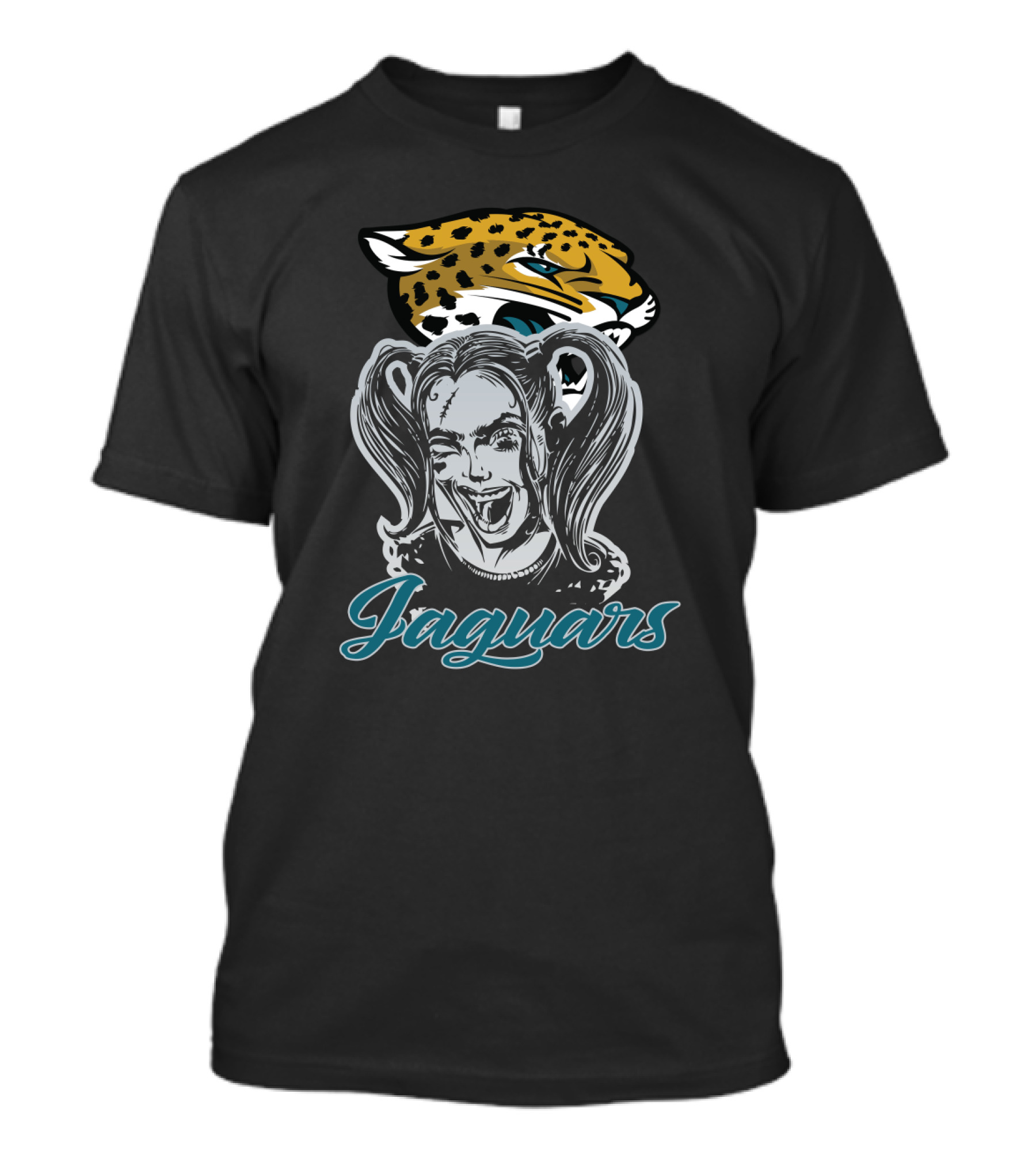 Harley Quinn Jacksonville Jaguars T-Shirt
