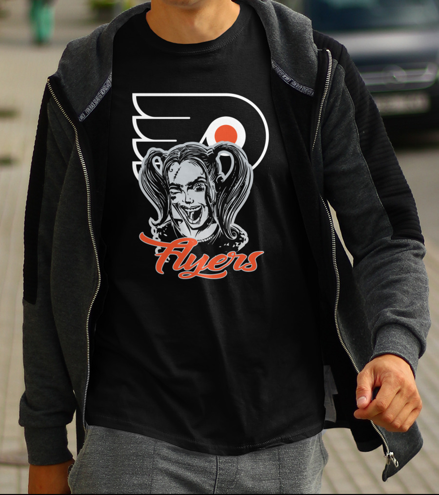 Harley Quinn Philadelphia Flyers Fans T-Shirt