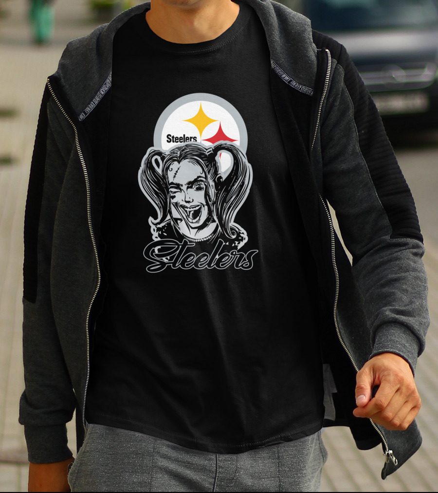 Steelers Harley Quinn Fans Pittsburgh Steelers T-Shirt