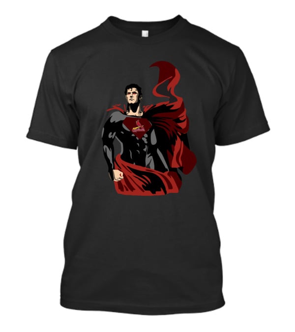 Superman St. Louis Cardinals MLB Superhero T-Shirt