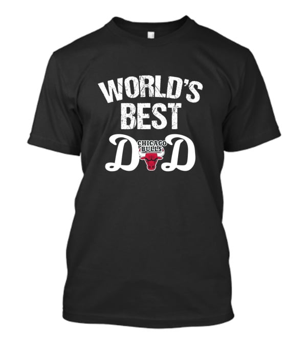 World's Best Dad Chicago Bulls T-Shirt