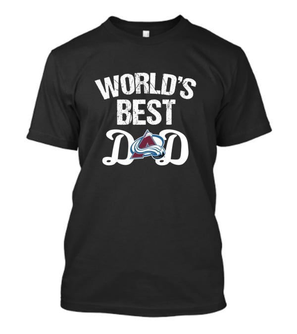 World's Best Colorado Avalanche Dad T-Shirt