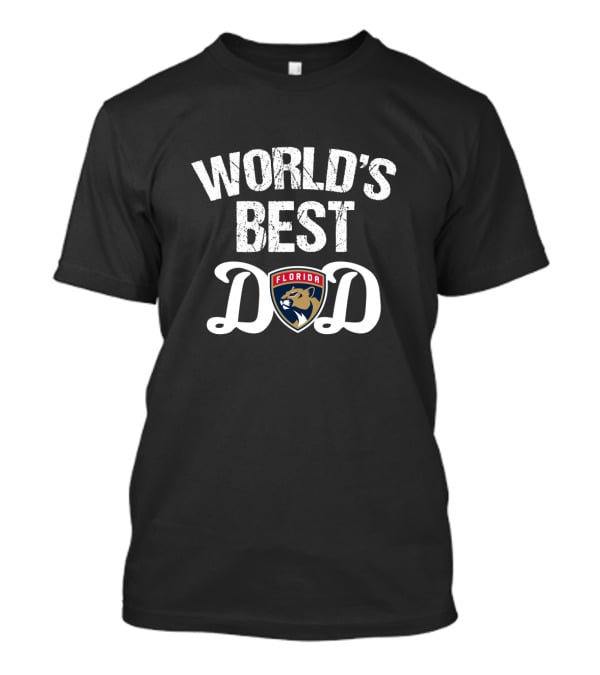 World's Best Florida Panthers Dad T-Shirt