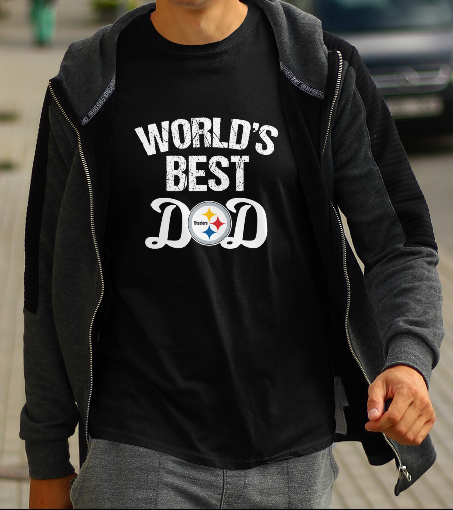 World's Best Steelers Dad T-Shirt