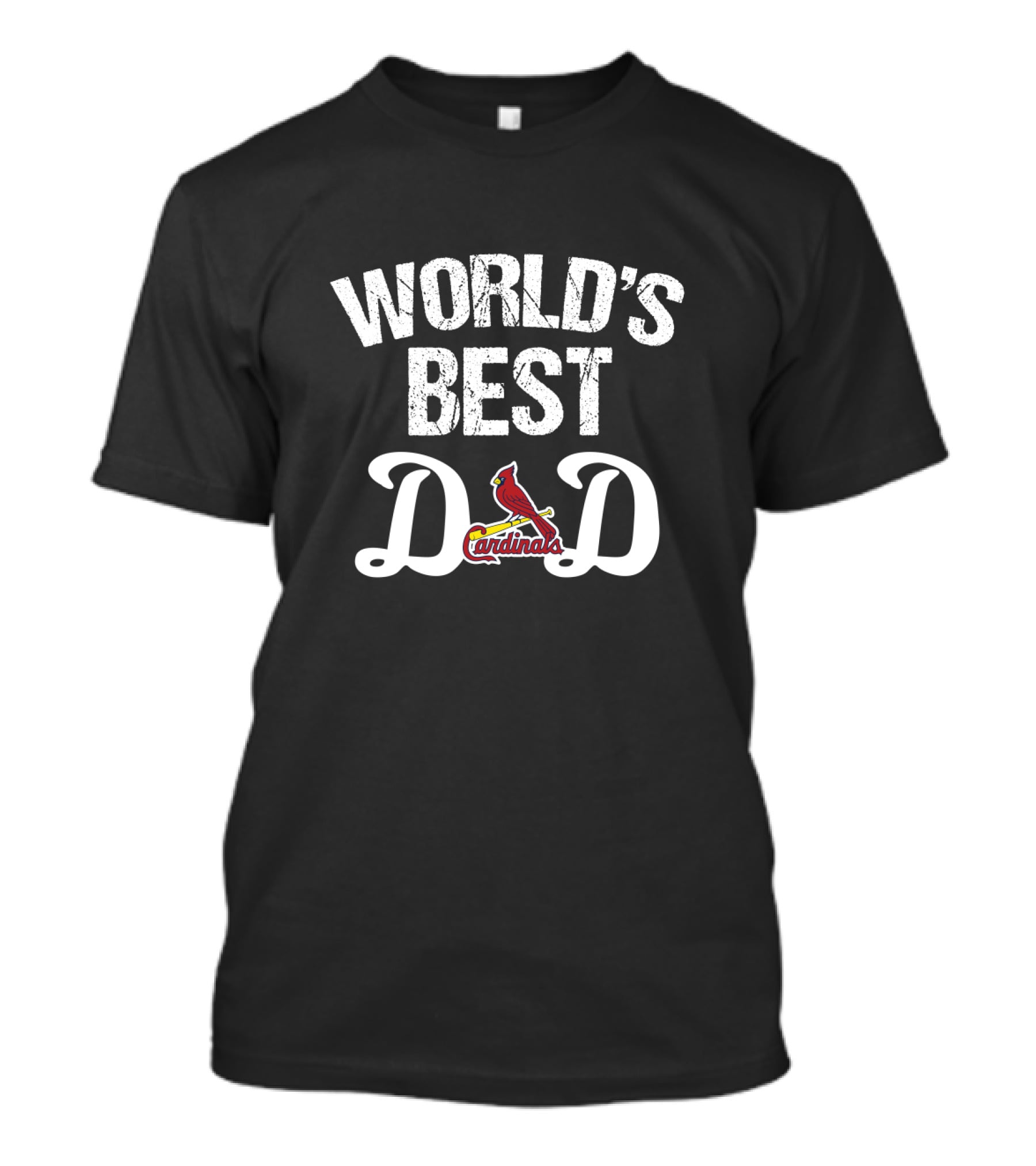 World's Best Dad St. Louis Cardinals T-Shirt