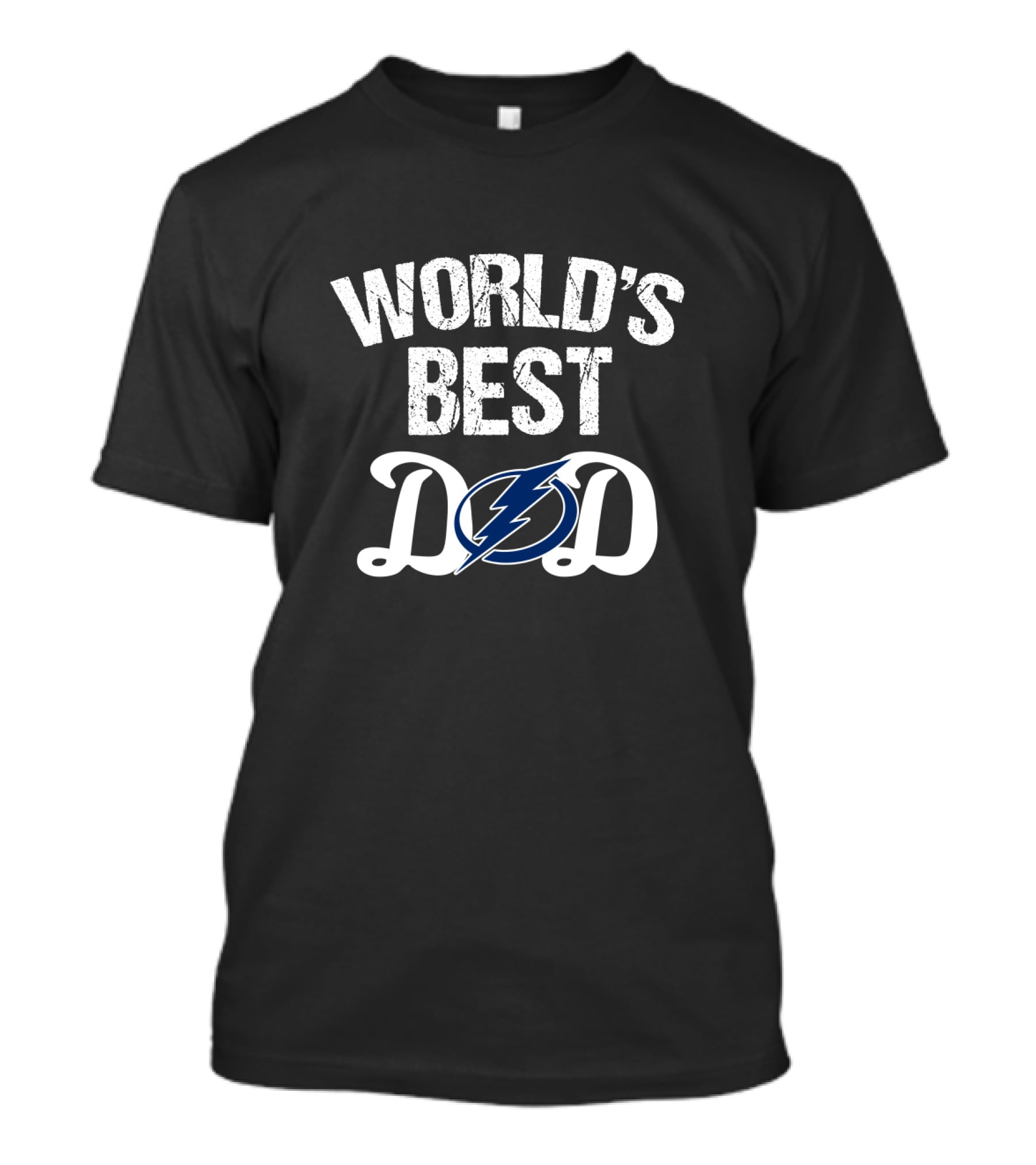 World's Best Dad Tampa Bay Lightning T-Shirt