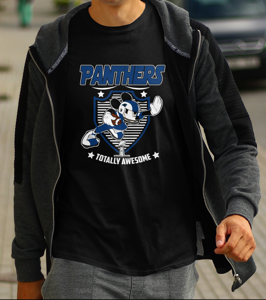 Panthers Totally Awesome Mickey Fans T-Shirt