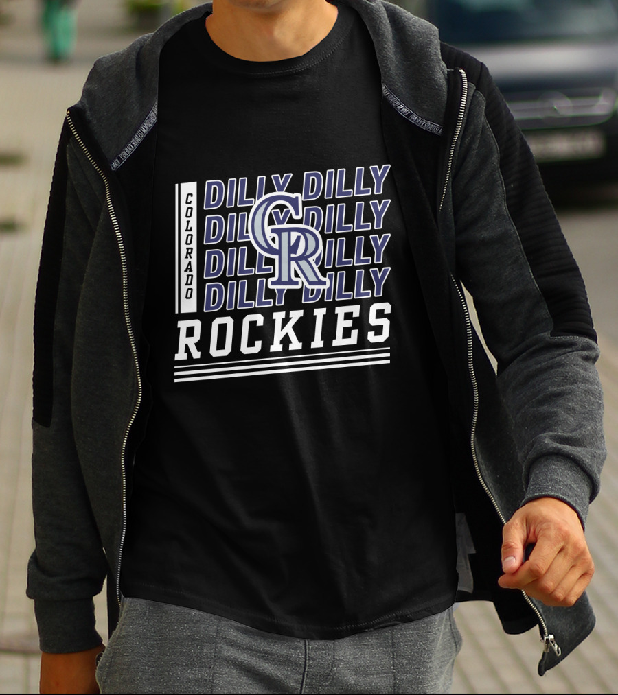 Colorado Rockies Dilly Dilly CR T-Shirt