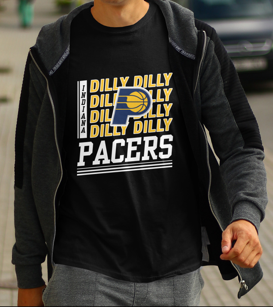 Indiana Pacers Dilly Dilly Basketball Fan Slogan T-Shirt
