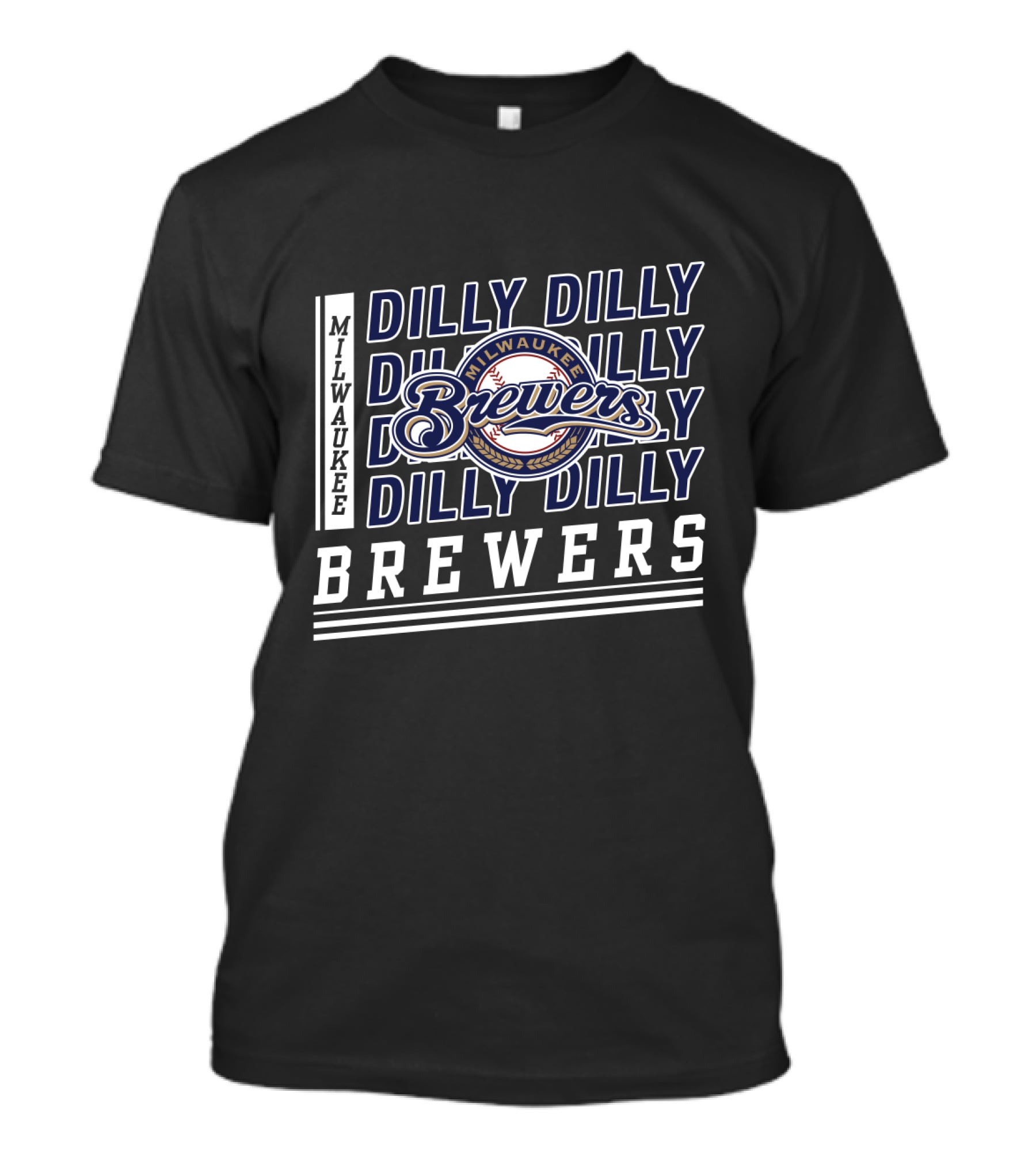 Milwaukee Brewers Dilly Dilly Baseball T-Shirt