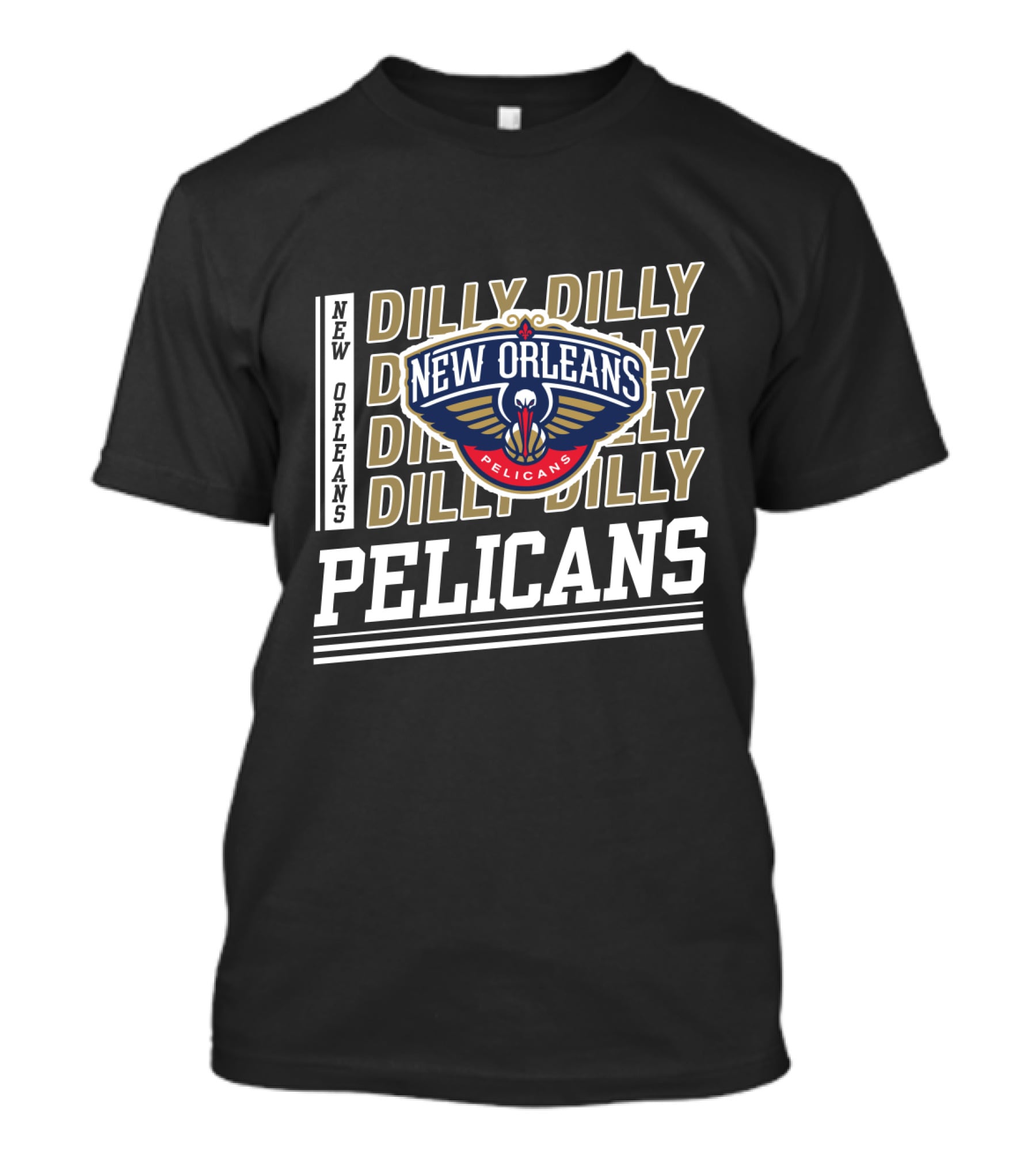 New Orleans Pelicans Dilly Dilly Bud Light Logo Nba T-Shirt