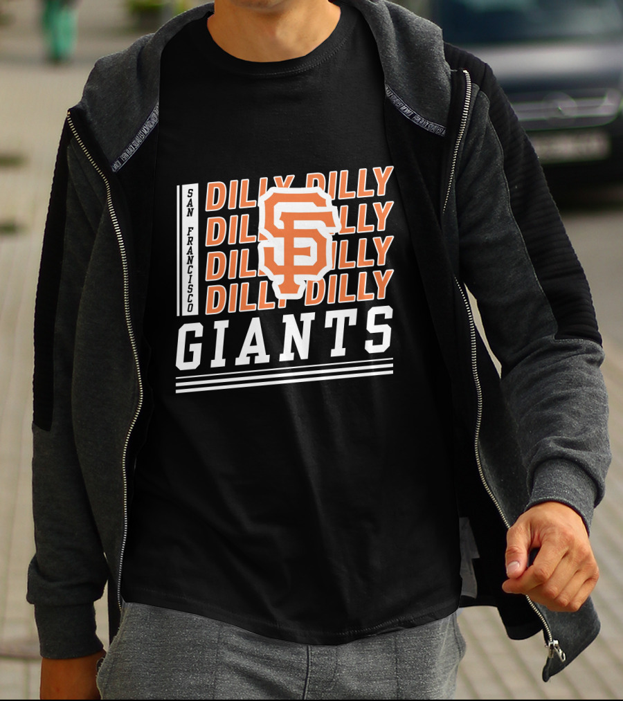 San Francisco Giants Dilly Dilly SP Logo Fan Gear T-Shirt