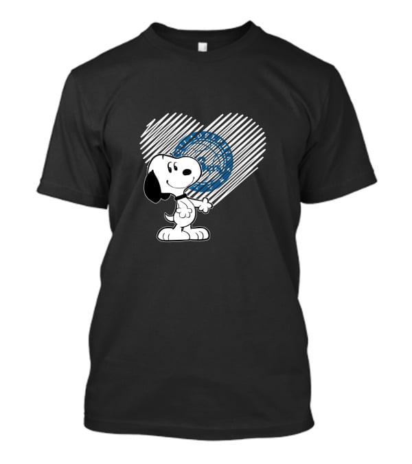 Snoopy Heart Philadelphia 76ers For Fans T-Shirt