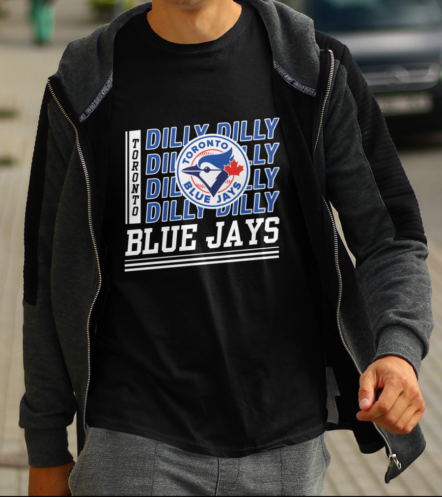 Toronto Blue Jays Dilly Dilly MLB Fan Slogan T-Shirt