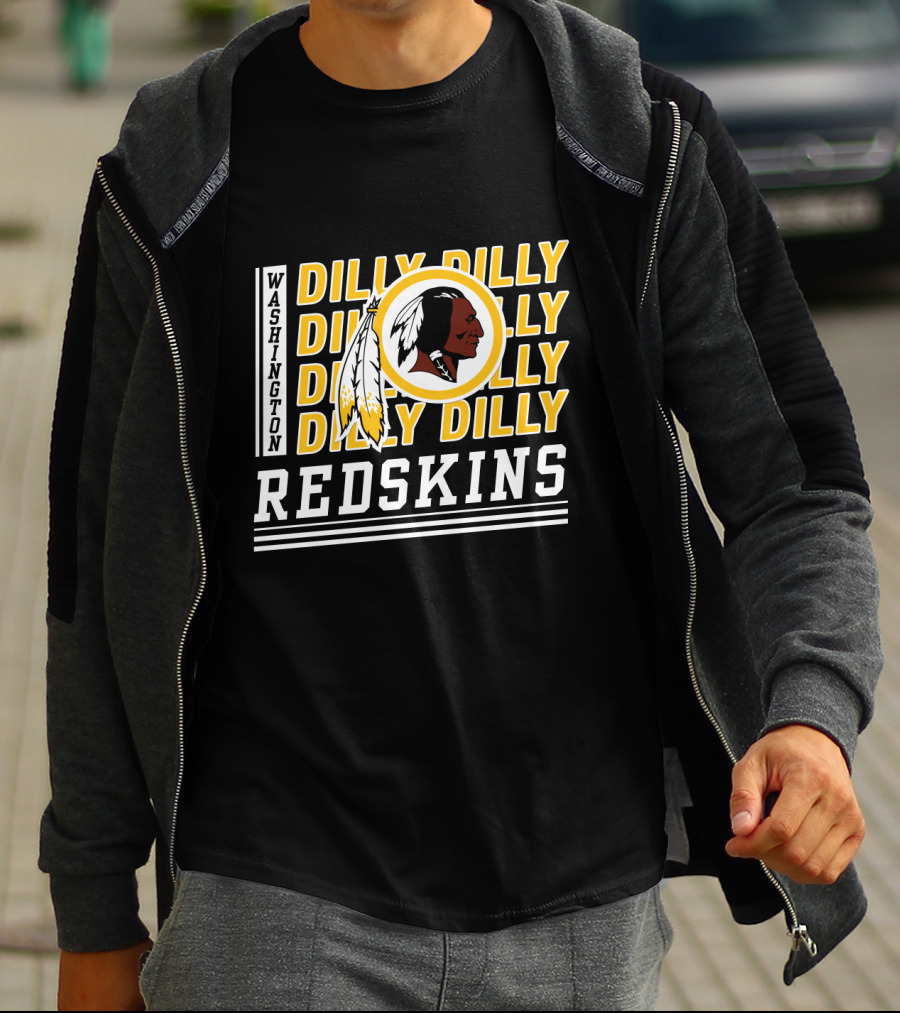 Washington Redskins Dilly Dilly Bud Light Collaboration T-Shirt