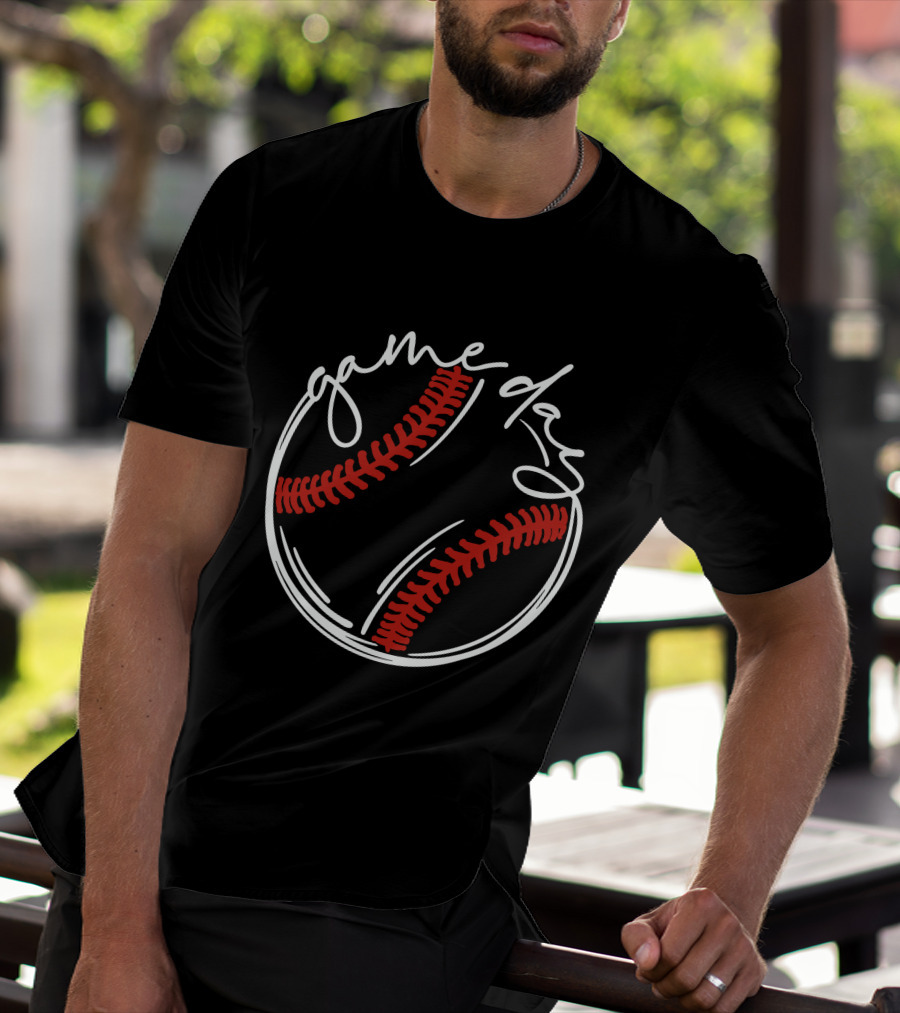 Game Day Baseball Mom Best T-Shirt