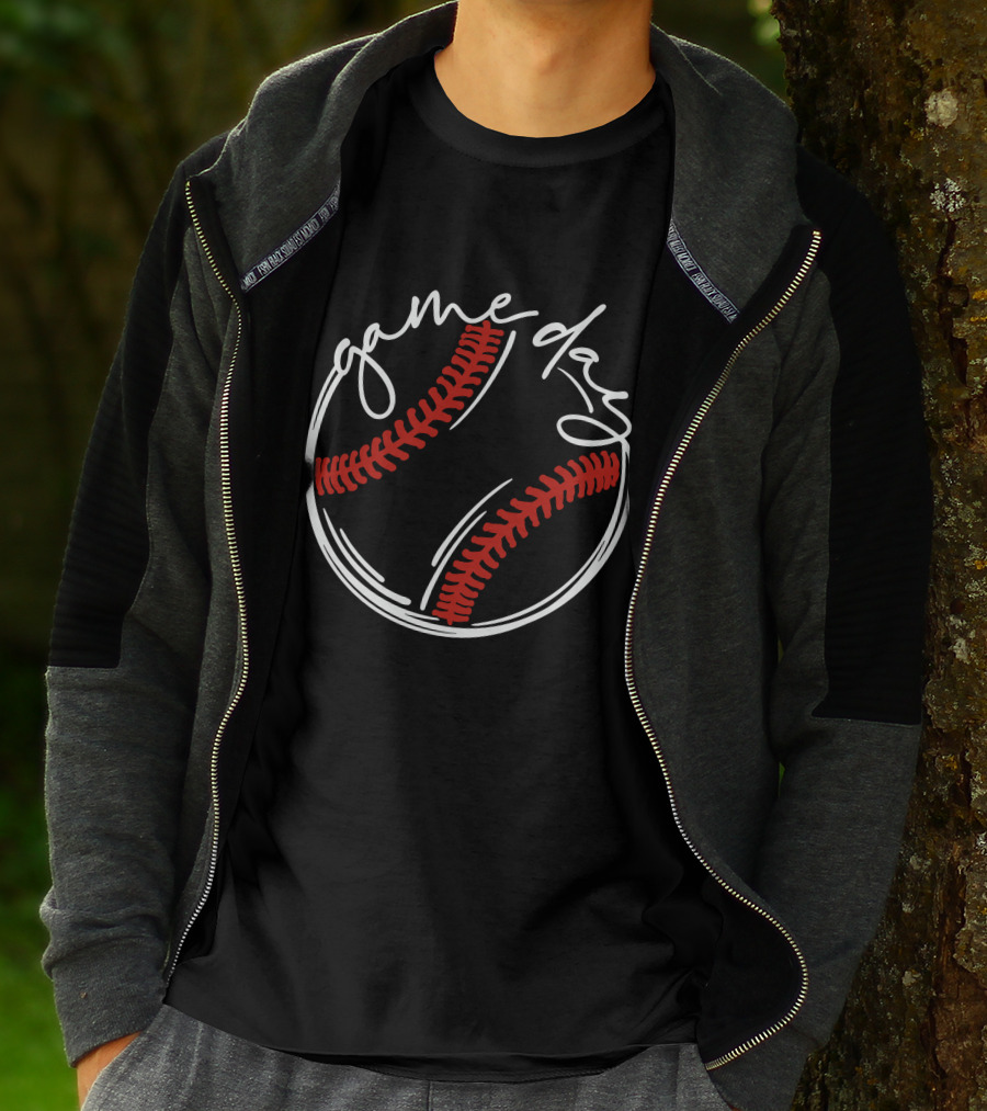 Game Day Baseball Mom Best T-Shirt
