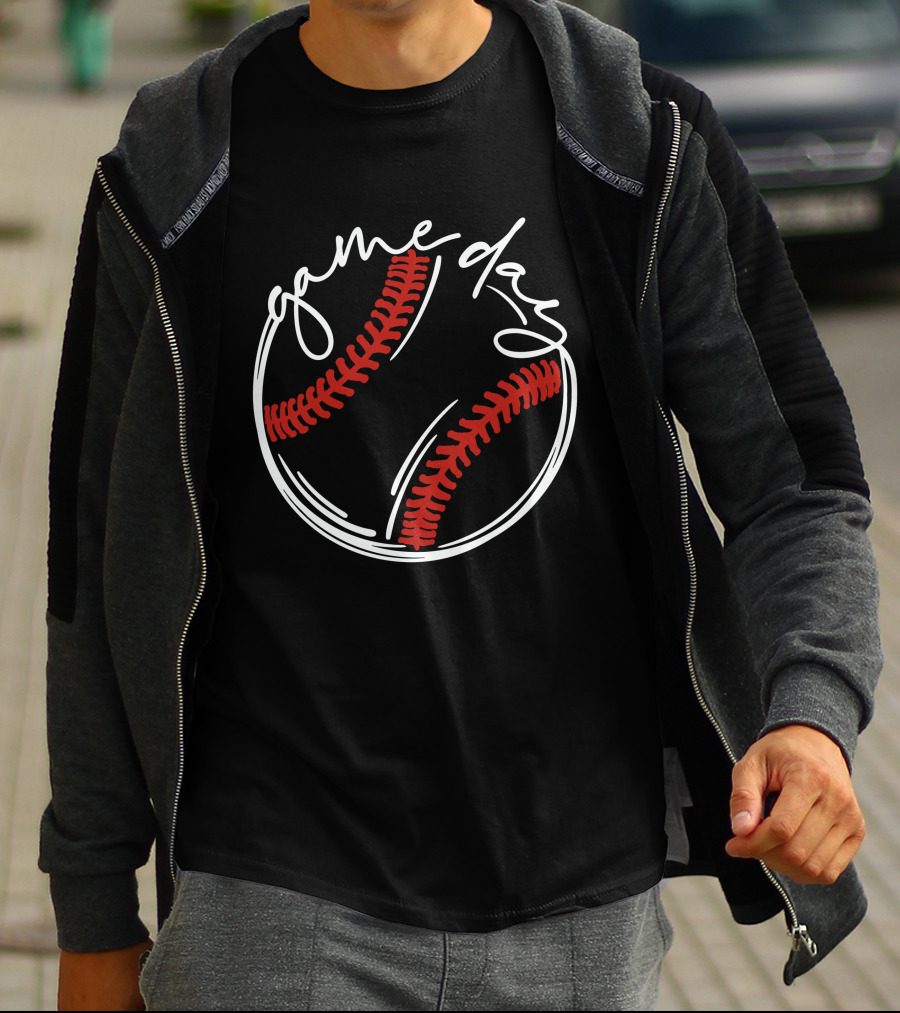 Game Day Baseball Mom Best T-Shirt