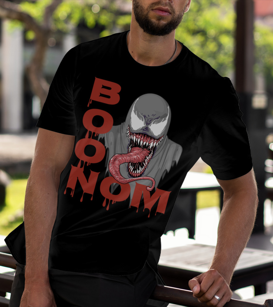Boonom Venom-Inspired Parody Horror T-Shirt