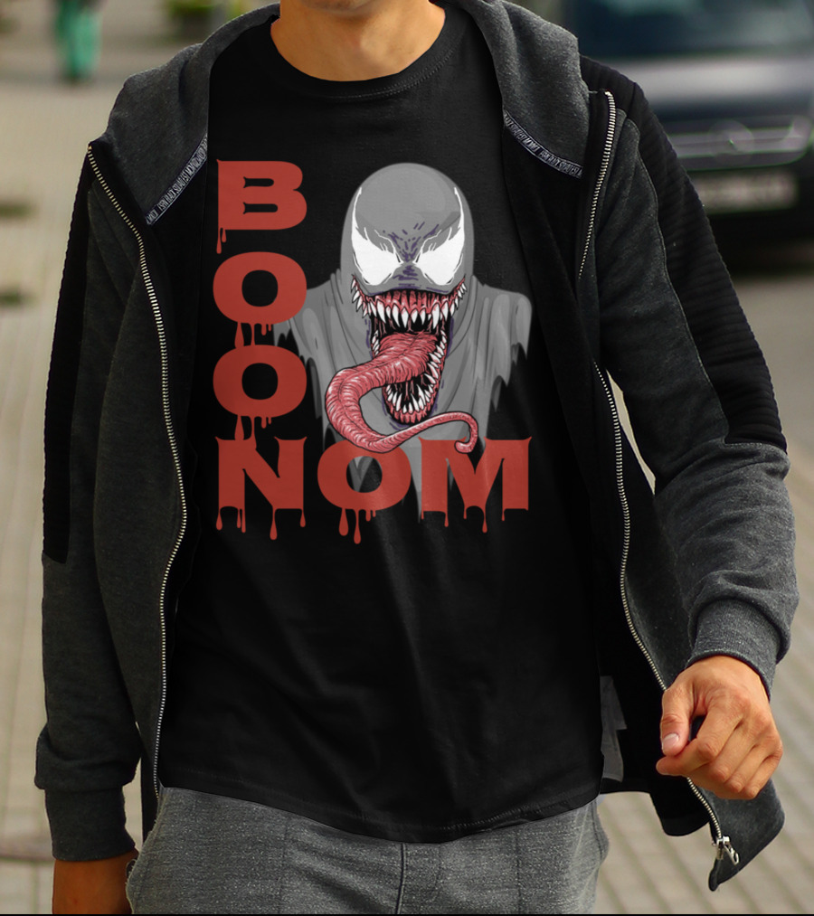 Boonom Venom-Inspired Parody Horror T-Shirt