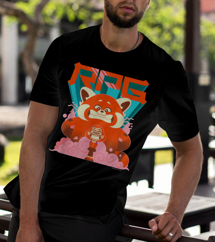 RPG Red Panda Girl Mei Disney Pixar T-Shirt