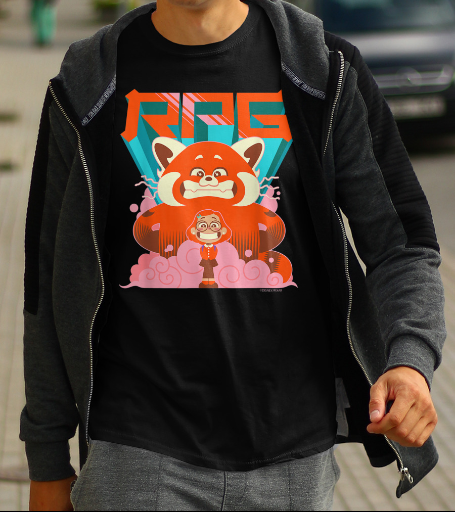 RPG Red Panda Girl Mei Disney Pixar T-Shirt