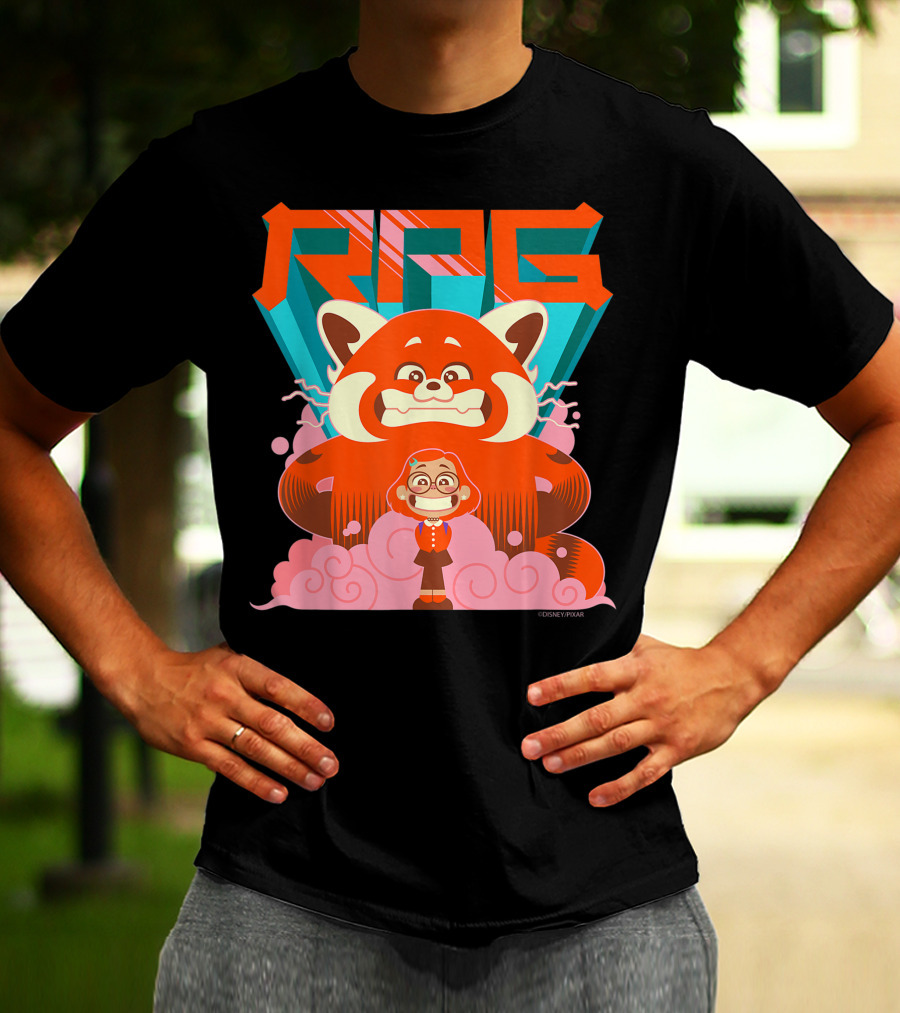 RPG Red Panda Girl Mei Disney Pixar T-Shirt