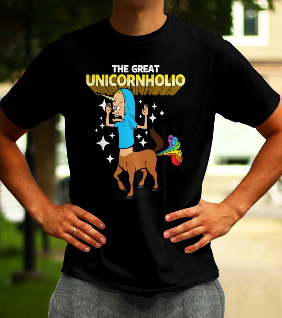 THE GREAT UNICORNHOLIO BEAVIS AND BUTT-HEAD T-Shirt