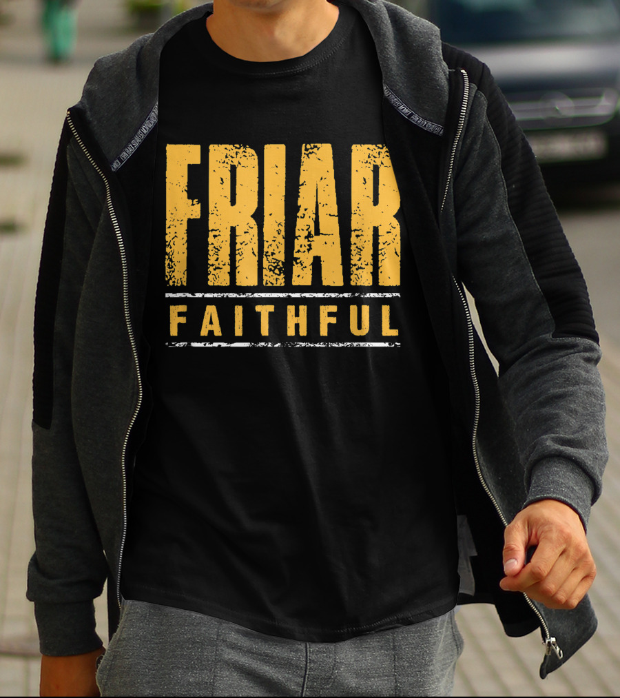 Friar Faithful San Diego Baseball Fan Gear T-Shirt