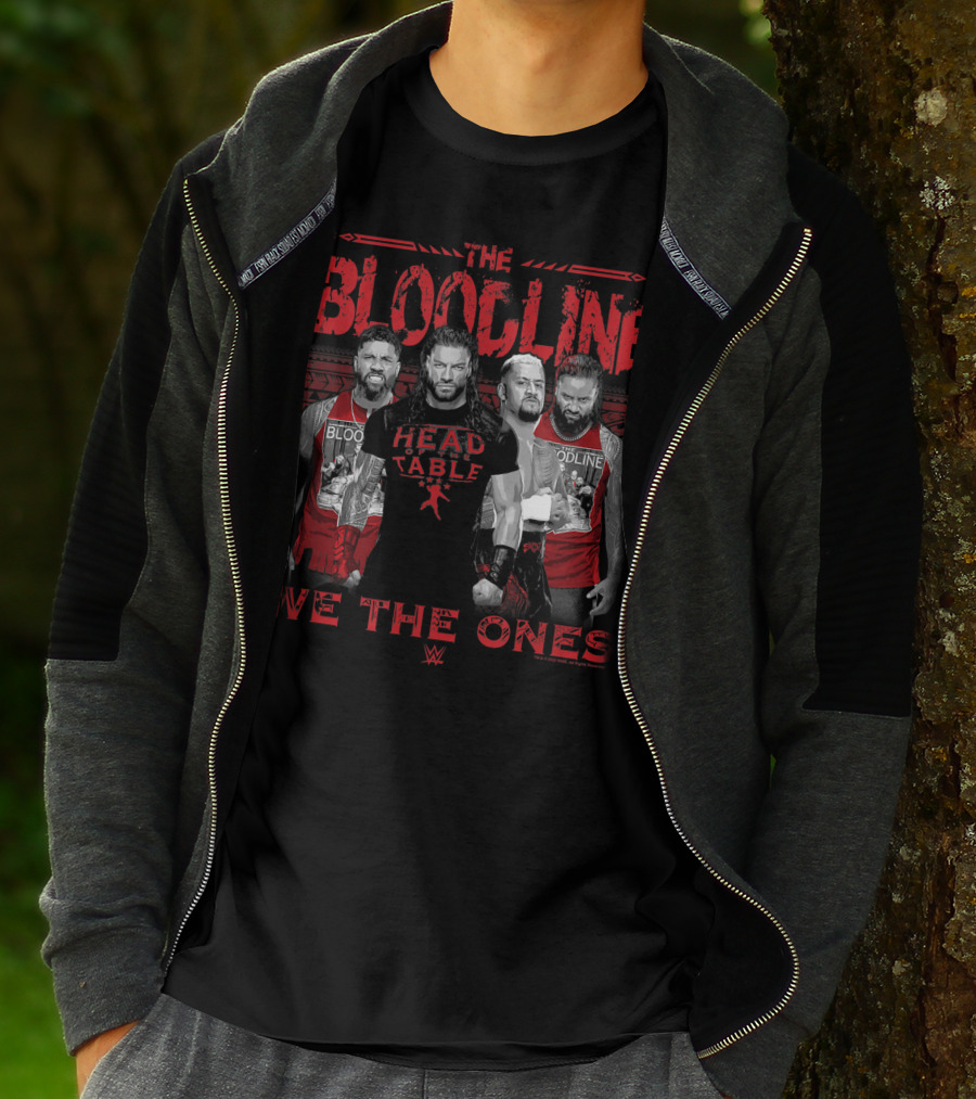 WWE The Bloodline Head Of The Table We The Ones T-Shirt
