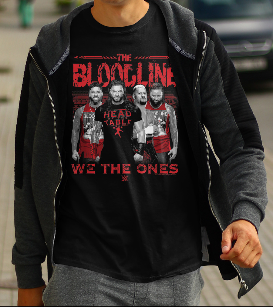 WWE The Bloodline Head Of The Table We The Ones T-Shirt