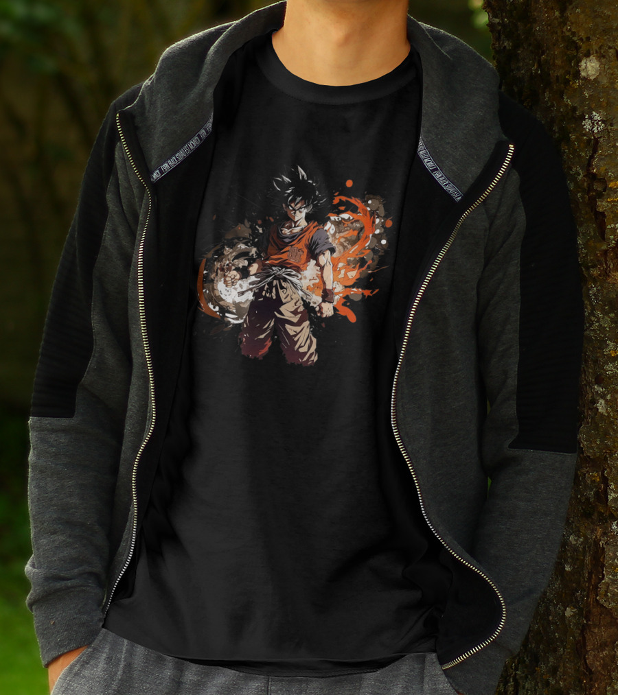 Songoku Dragon Ball Power Stance T-Shirt