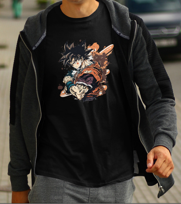 Songoku Dragon Ball Anime Manga Super Saiyan T-Shirt