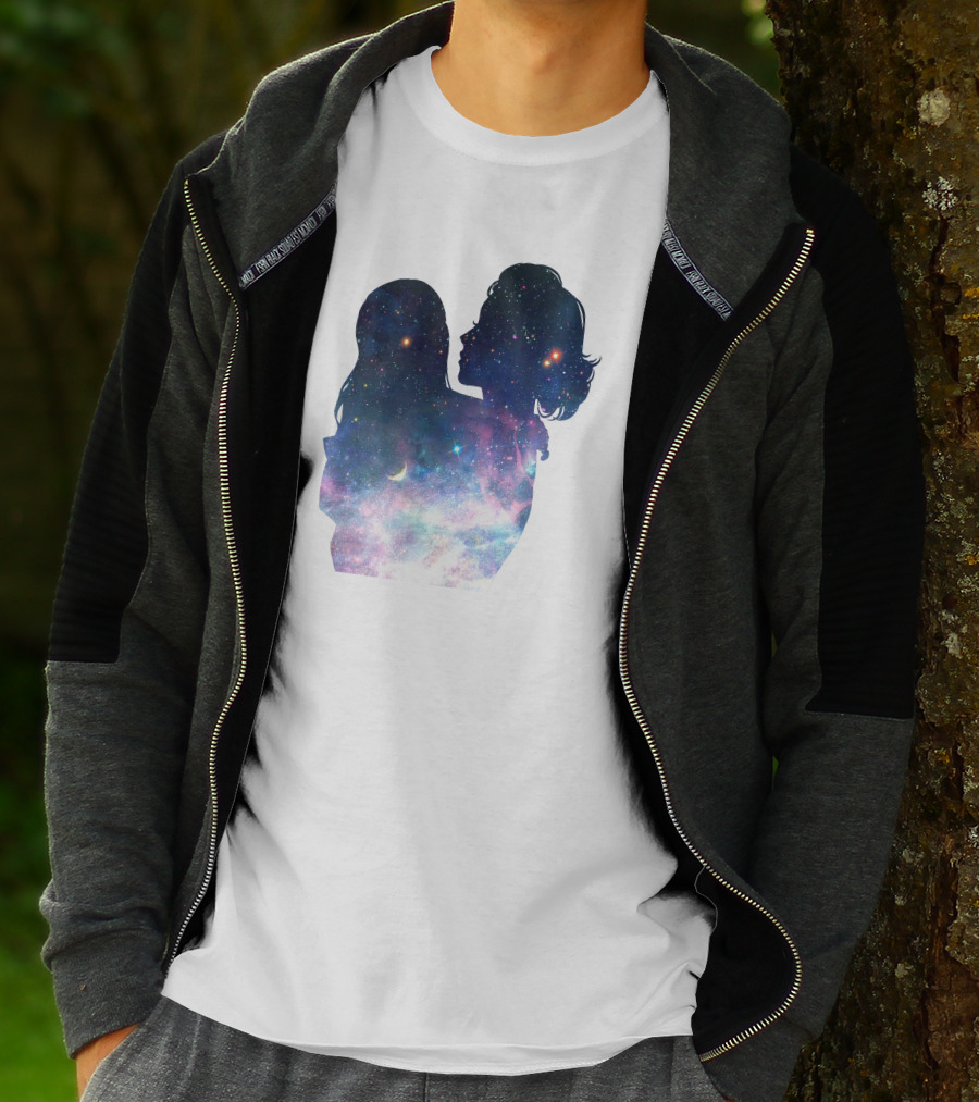 Mother Love In Me Celestial Galaxy T-Shirt