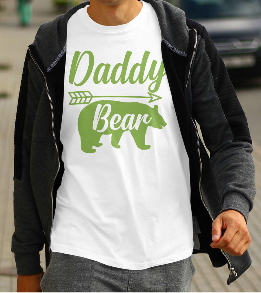 Daddy Bear Arrow T-Shirt