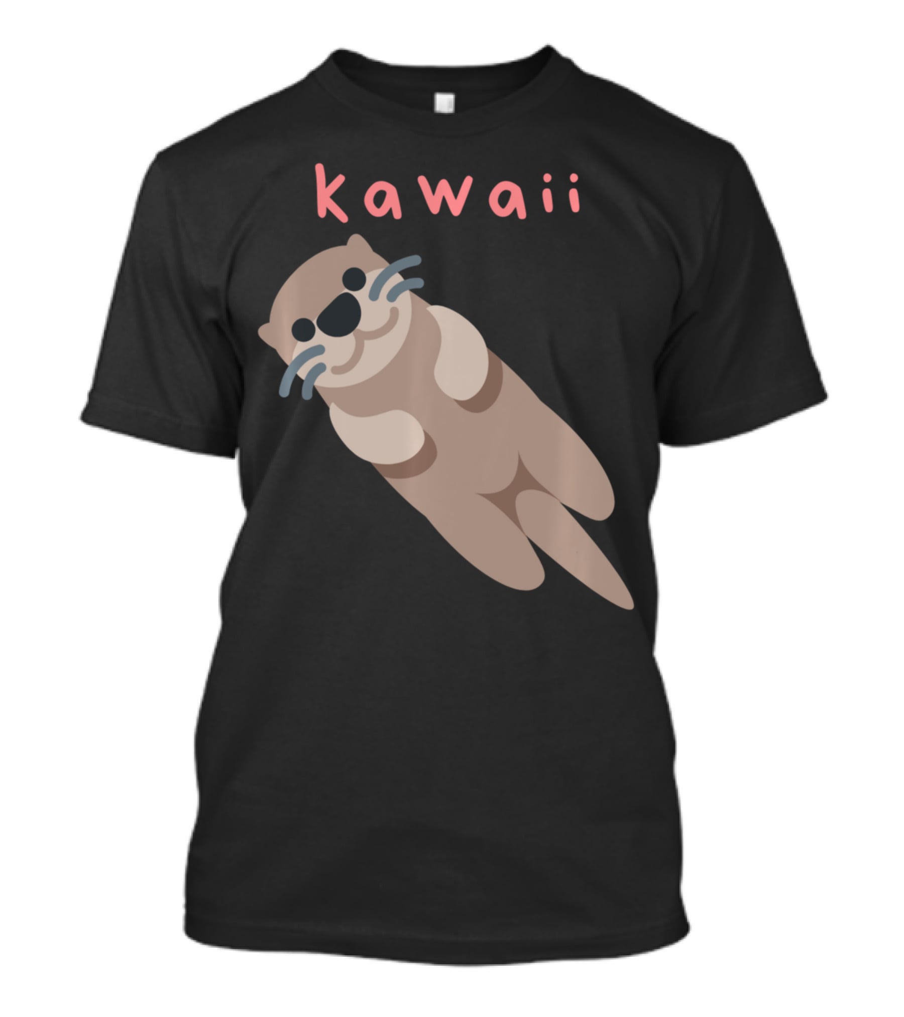 Kawaii Japanese Cute Sea Otter T-Shirt