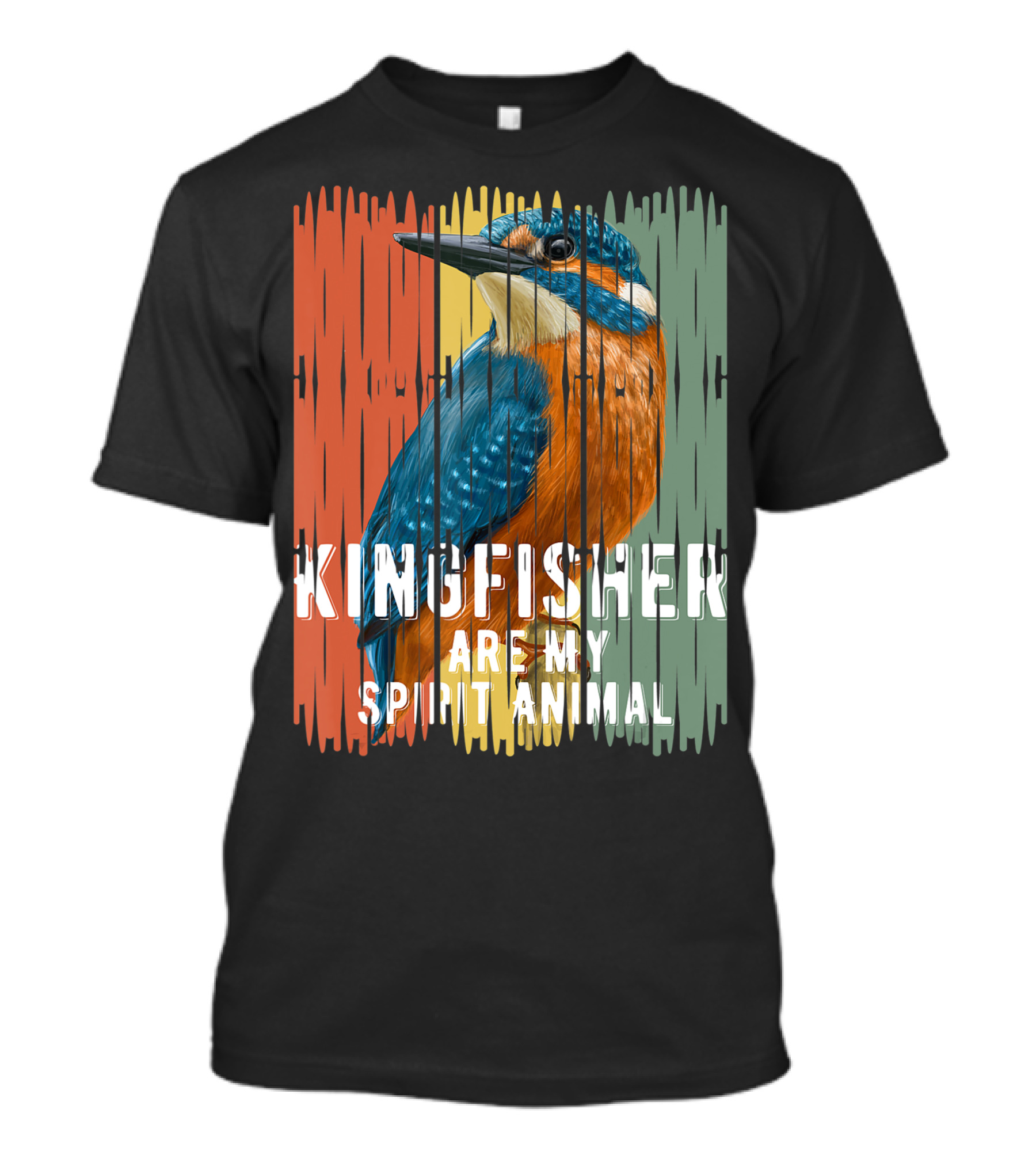Kingfisher Are My Spirit Animal T-Shirt