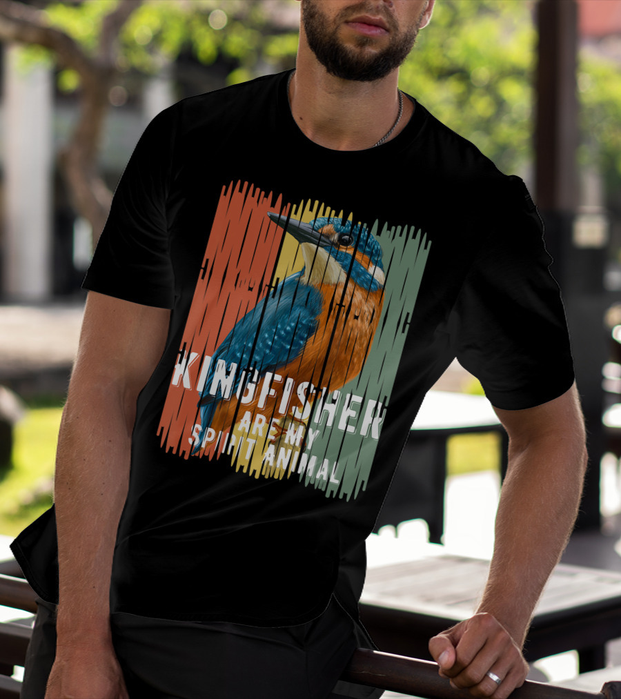 Kingfisher Are My Spirit Animal T-Shirt