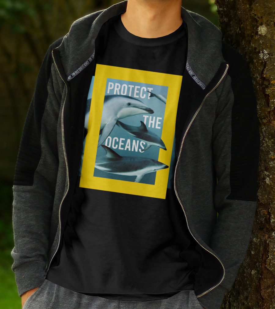 National Geographic Protect The Oceans Dolphins T-Shirt