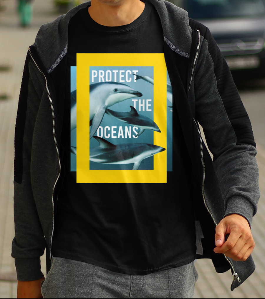 National Geographic Protect The Oceans Dolphins T-Shirt