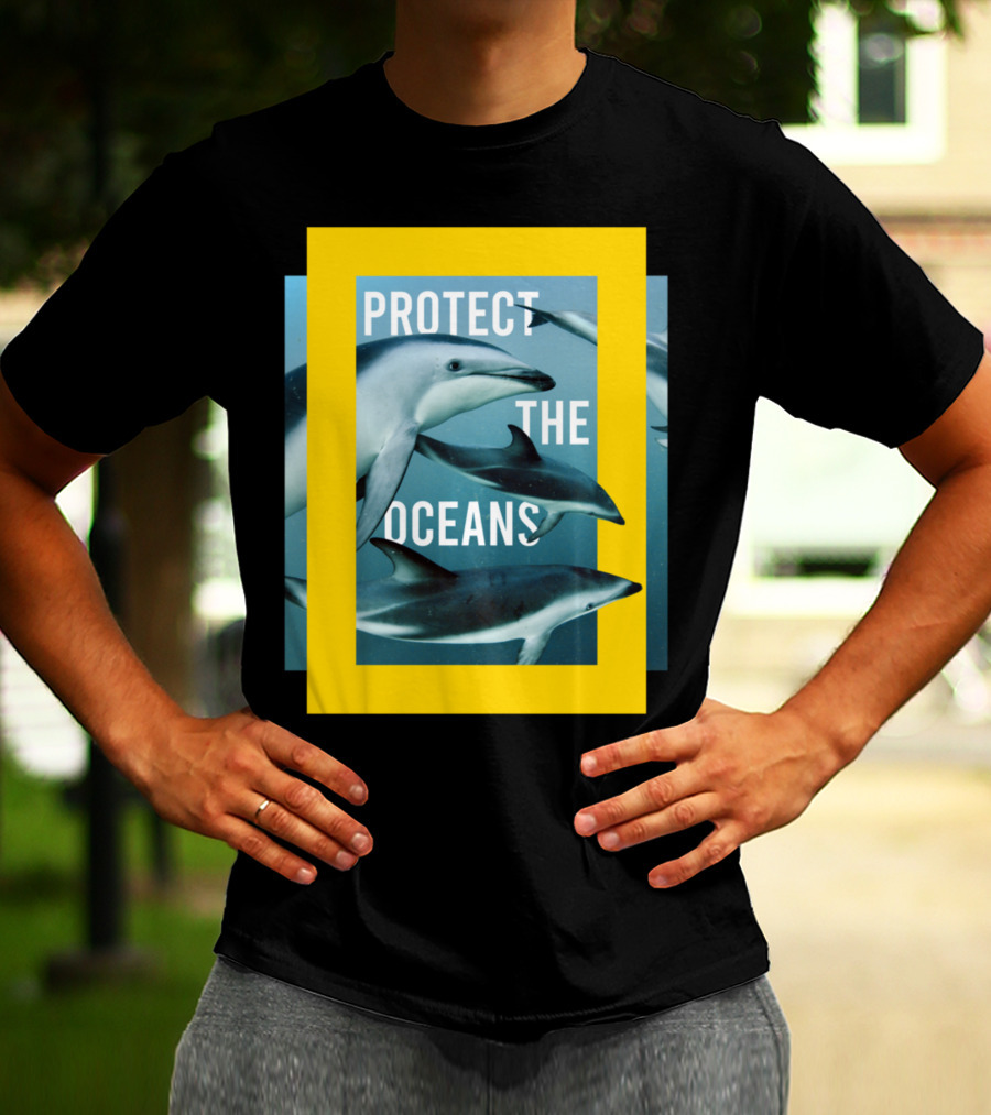 National Geographic Protect The Oceans Dolphins T-Shirt